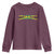 Jamaican Pride Youth Sweatshirt Retro Jamaica Flag Distressed Varsity Lettering Style - Wonder Print Shop