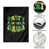 Party in The Jamaica Garden Flag Funny Jamaican Independence Day - Wonder Print Shop