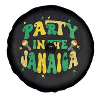 Party in The Jamaica Spare Tire Cover Funny Jamaican Independence Day - Wonder Print Shop