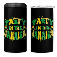 Party in The Jamaica 4 in 1 Can Cooler Tumbler Funny Jamaican Independence Day - Wonder Print Shop