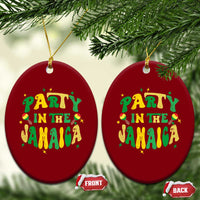 Party in The Jamaica Ceramic Ornament Funny Jamaican Independence Day - Wonder Print Shop