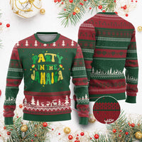Party in The Jamaica Ugly Christmas Sweater Funny Jamaican Independence Day - Wonder Print Shop