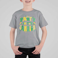 Party in The Jamaica T Shirt For Kid Funny Jamaican Independence Day - Wonder Print Shop