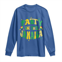 Party in The Jamaica Long Sleeve Shirt Funny Jamaican Independence Day - Wonder Print Shop