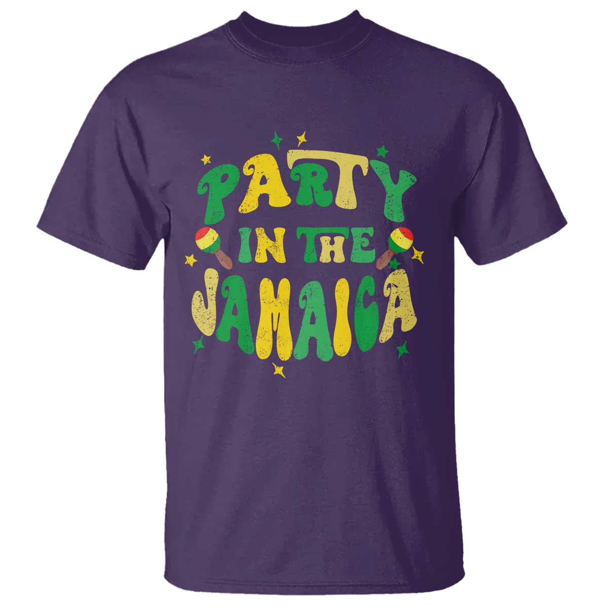 Party in The Jamaica T Shirt Funny Jamaican Independence Day - Wonder Print Shop