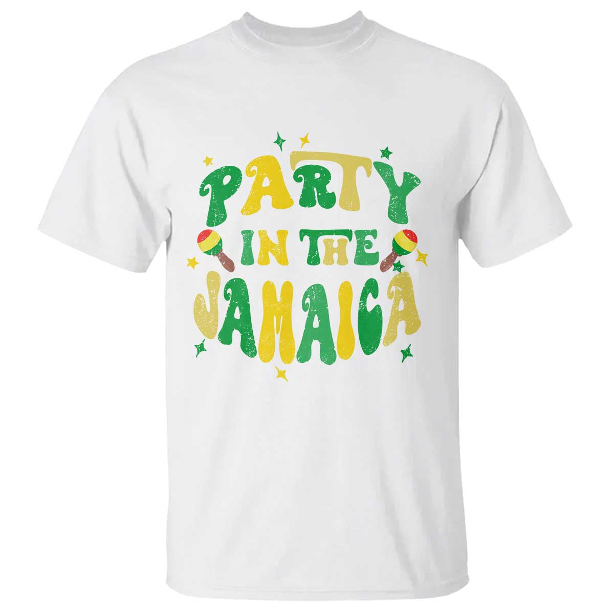 Party in The Jamaica T Shirt Funny Jamaican Independence Day - Wonder Print Shop