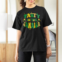 Party in The Jamaica T Shirt For Women Funny Jamaican Independence Day - Wonder Print Shop