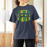 Party in The Jamaica T Shirt For Women Funny Jamaican Independence Day - Wonder Print Shop