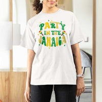 Party in The Jamaica T Shirt For Women Funny Jamaican Independence Day - Wonder Print Shop