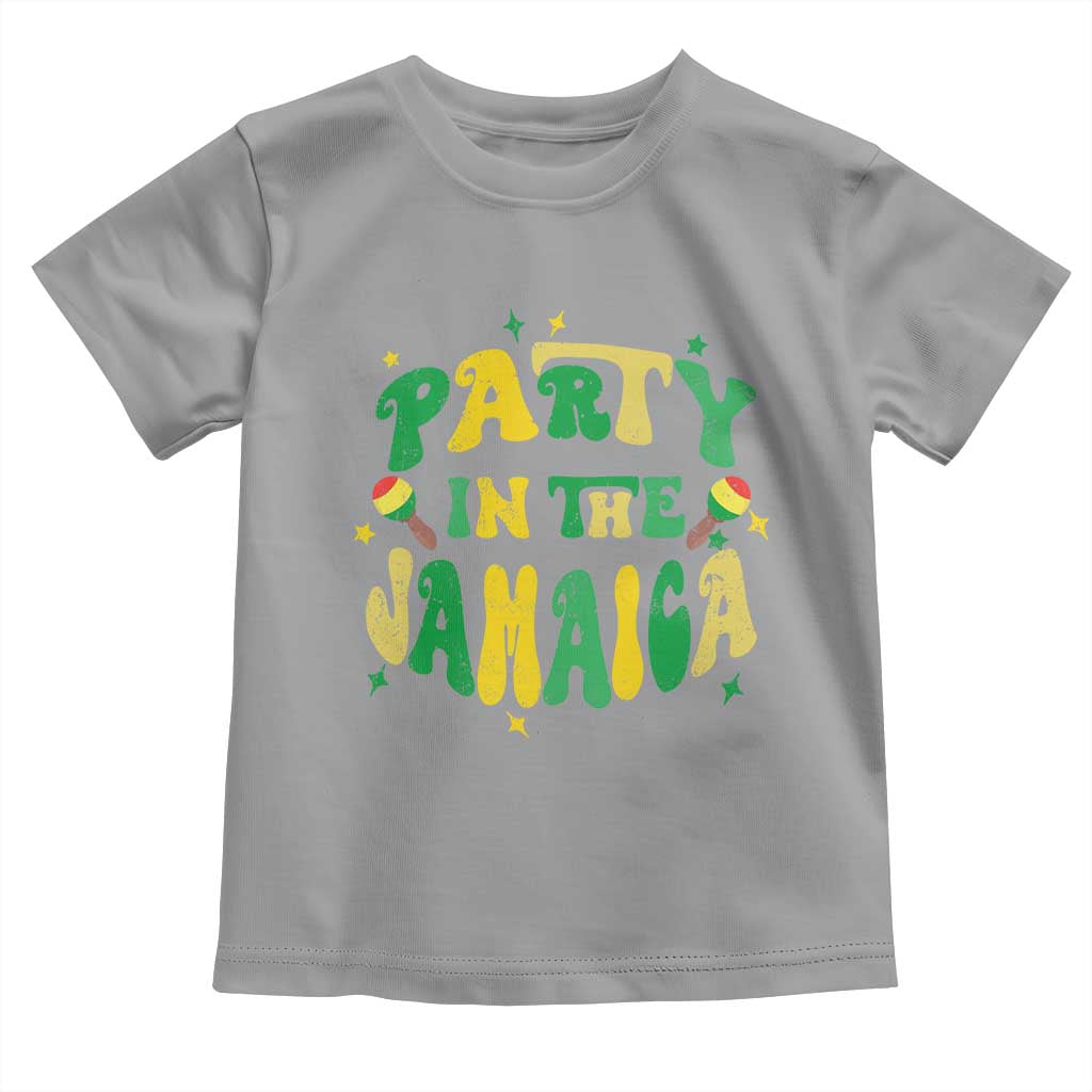 Party in The Jamaica Toddler T Shirt Funny Jamaican Independence Day - Wonder Print Shop