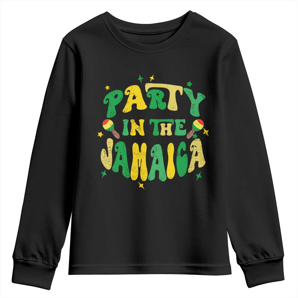 Party in The Jamaica Youth Sweatshirt Funny Jamaican Independence Day - Wonder Print Shop