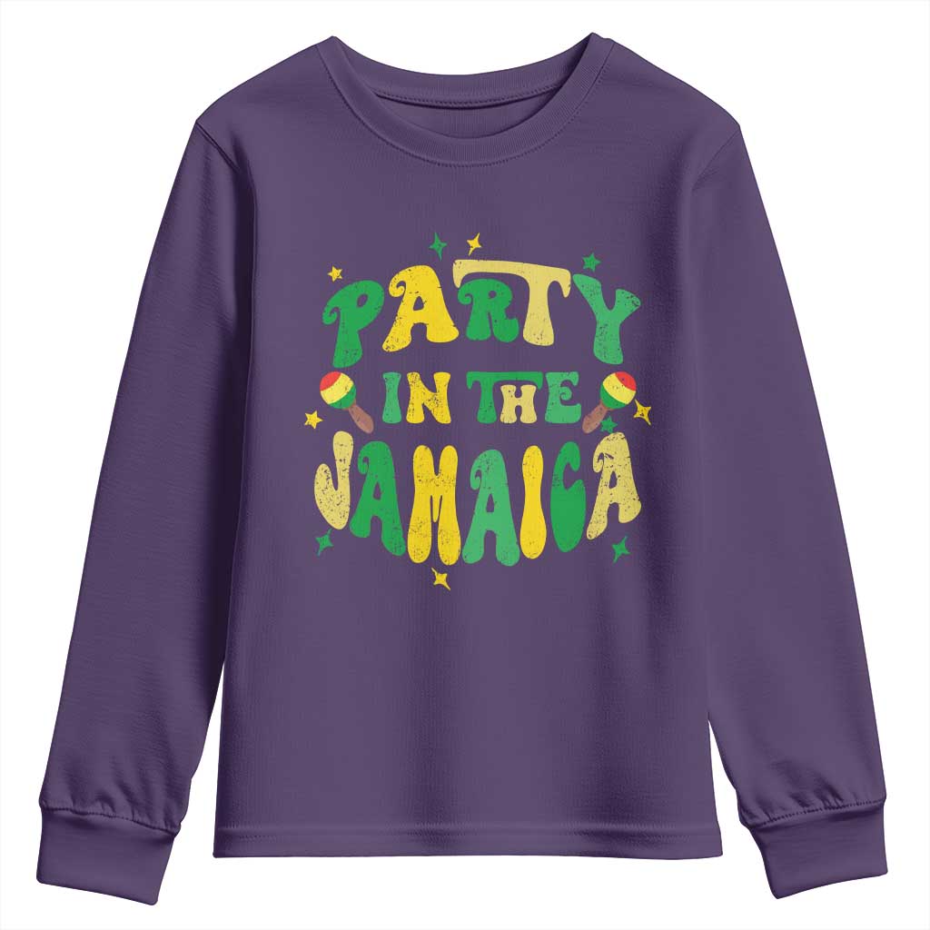 Party in The Jamaica Youth Sweatshirt Funny Jamaican Independence Day - Wonder Print Shop