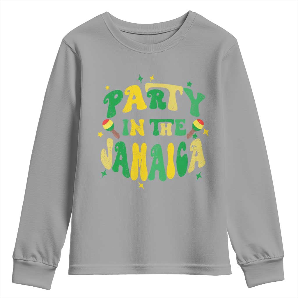 Party in The Jamaica Youth Sweatshirt Funny Jamaican Independence Day - Wonder Print Shop