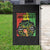 Proud Jamaican Afro Black Woman Garden Flag Remembering My Ancestors Jamaica Pride - Wonder Print Shop
