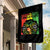 Proud Jamaican Afro Black Woman Garden Flag Remembering My Ancestors Jamaica Pride - Wonder Print Shop
