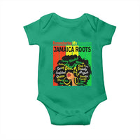 Proud Jamaican Afro Black Woman Baby Onesie Remembering My Ancestors Jamaica Pride - Wonder Print Shop