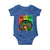 Proud Jamaican Afro Black Woman Baby Onesie Remembering My Ancestors Jamaica Pride - Wonder Print Shop