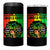 Proud Jamaican Afro Black Woman 4 in 1 Can Cooler Tumbler Remembering My Ancestors Jamaica Pride - Wonder Print Shop