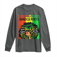 Proud Jamaican Afro Black Woman Long Sleeve Shirt Remembering My Ancestors Jamaica Pride - Wonder Print Shop