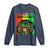 Proud Jamaican Afro Black Woman Long Sleeve Shirt Remembering My Ancestors Jamaica Pride - Wonder Print Shop