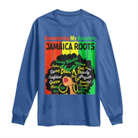Proud Jamaican Afro Black Woman Long Sleeve Shirt Remembering My Ancestors Jamaica Pride - Wonder Print Shop