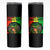 Proud Jamaican Afro Black Woman Skinny Tumbler Remembering My Ancestors Jamaica Pride - Wonder Print Shop