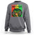 Proud Jamaican Afro Black Woman Sweatshirt Remembering My Ancestors Jamaica Pride - Wonder Print Shop