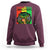 Proud Jamaican Afro Black Woman Sweatshirt Remembering My Ancestors Jamaica Pride - Wonder Print Shop