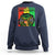 Proud Jamaican Afro Black Woman Sweatshirt Remembering My Ancestors Jamaica Pride - Wonder Print Shop