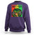 Proud Jamaican Afro Black Woman Sweatshirt Remembering My Ancestors Jamaica Pride - Wonder Print Shop