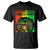 Proud Jamaican Afro Black Woman T Shirt Remembering My Ancestors Jamaica Pride - Wonder Print Shop