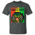 Proud Jamaican Afro Black Woman T Shirt Remembering My Ancestors Jamaica Pride - Wonder Print Shop