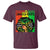 Proud Jamaican Afro Black Woman T Shirt Remembering My Ancestors Jamaica Pride - Wonder Print Shop
