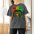 Proud Jamaican Afro Black Woman T Shirt For Women Remembering My Ancestors Jamaica Pride - Wonder Print Shop