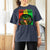 Proud Jamaican Afro Black Woman T Shirt For Women Remembering My Ancestors Jamaica Pride - Wonder Print Shop