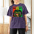 Proud Jamaican Afro Black Woman T Shirt For Women Remembering My Ancestors Jamaica Pride - Wonder Print Shop