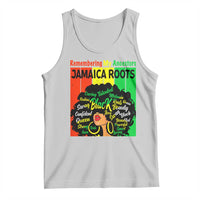 Proud Jamaican Afro Black Woman Tank Top Remembering My Ancestors Jamaica Pride - Wonder Print Shop