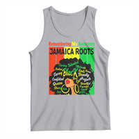 Proud Jamaican Afro Black Woman Tank Top Remembering My Ancestors Jamaica Pride - Wonder Print Shop