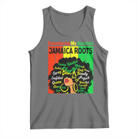 Proud Jamaican Afro Black Woman Tank Top Remembering My Ancestors Jamaica Pride - Wonder Print Shop