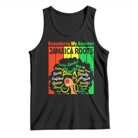 Proud Jamaican Afro Black Woman Tank Top Remembering My Ancestors Jamaica Pride - Wonder Print Shop