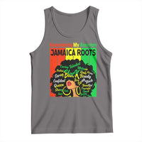 Proud Jamaican Afro Black Woman Tank Top Remembering My Ancestors Jamaica Pride - Wonder Print Shop