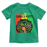 Proud Jamaican Afro Black Woman Toddler T Shirt Remembering My Ancestors Jamaica Pride - Wonder Print Shop