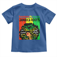 Proud Jamaican Afro Black Woman Toddler T Shirt Remembering My Ancestors Jamaica Pride - Wonder Print Shop