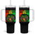 Proud Jamaican Afro Black Woman Tumbler With Handle Remembering My Ancestors Jamaica Pride - Wonder Print Shop