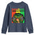 Proud Jamaican Afro Black Woman Youth Sweatshirt Remembering My Ancestors Jamaica Pride - Wonder Print Shop