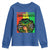Proud Jamaican Afro Black Woman Youth Sweatshirt Remembering My Ancestors Jamaica Pride - Wonder Print Shop