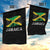 Jamaica Garden Flag Retro Vintage Jamaican Pride Flag Lion Of Judah - Wonder Print Shop