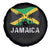 Jamaica Spare Tire Cover Retro Vintage Jamaican Pride Flag Lion Of Judah - Wonder Print Shop