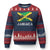 Jamaica Ugly Christmas Sweater Retro Vintage Jamaican Pride Flag Lion Of Judah - Wonder Print Shop