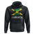 Jamaica Hoodie Retro Vintage Jamaican Pride Flag Lion Of Judah - Wonder Print Shop
